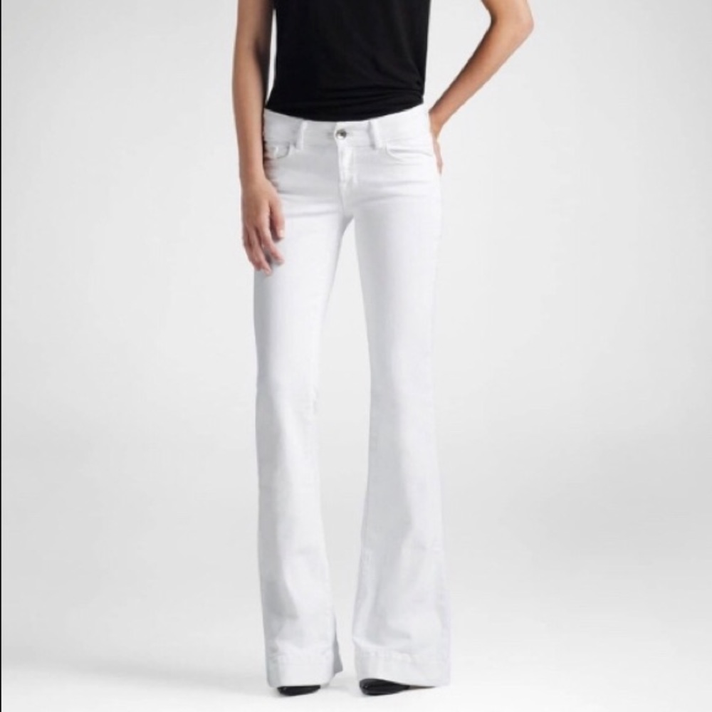 J Brand Wide Leg Jeans - 29x34 - White ❄️